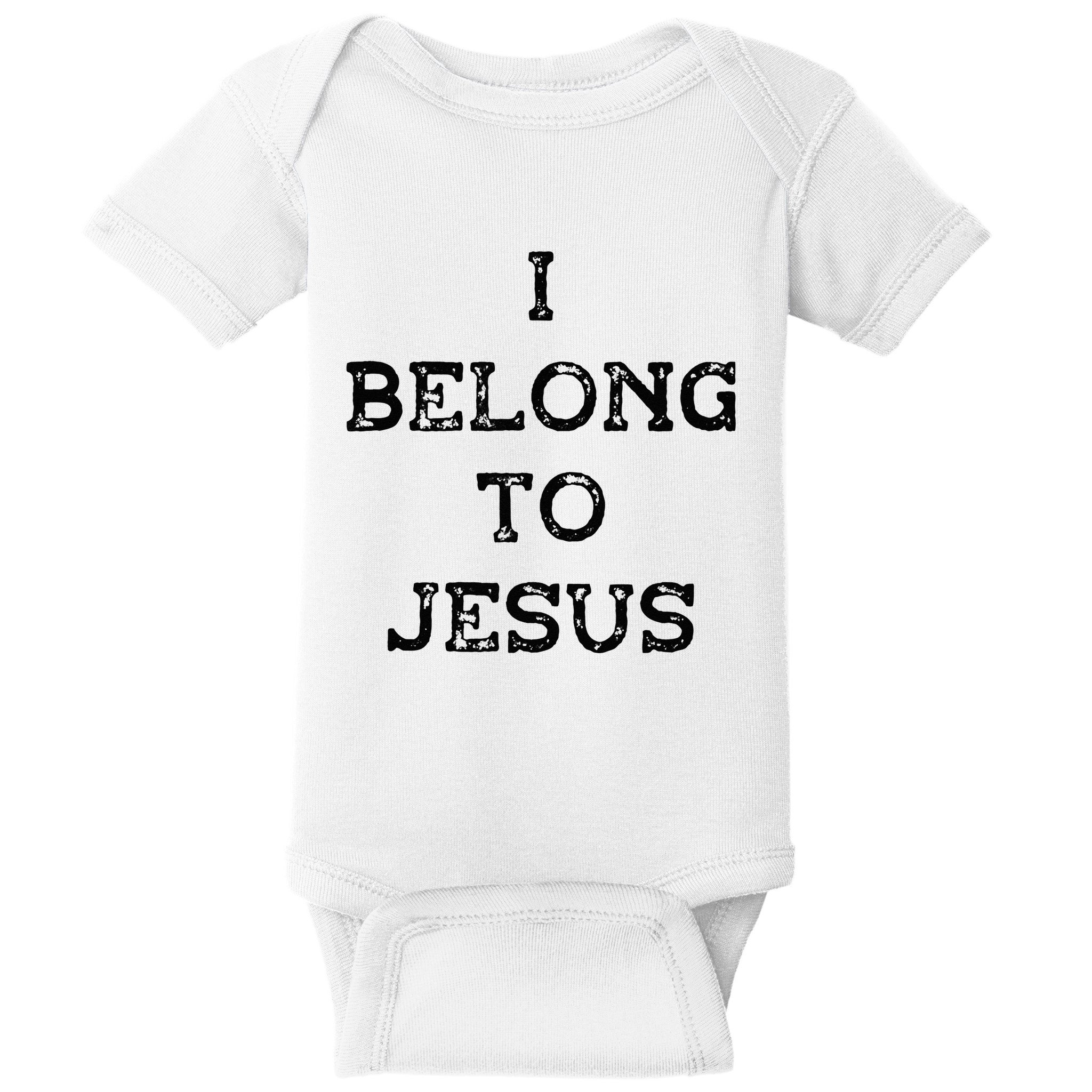 Kaka I Belong To Jesus Baby Bodysuit