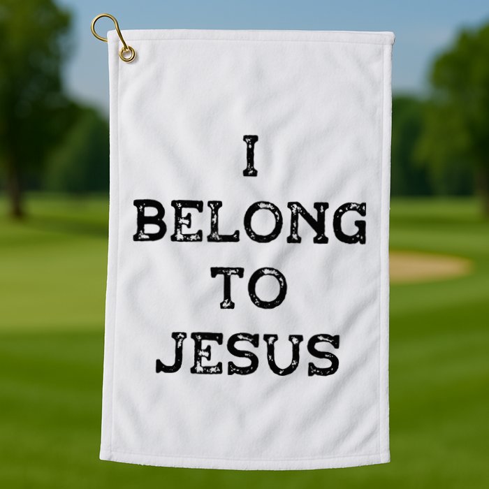 Kaka I Belong To Jesus Golf Towel