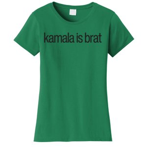 Kamala Is Brat Women's T-Shirt