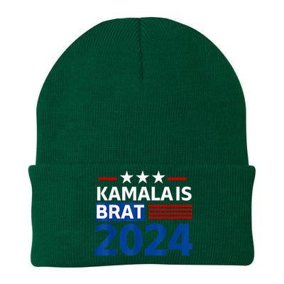 Kamala Is Brat Funny Quotes Feminist Knit Cap Winter Beanie