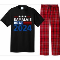 Kamala Is Brat Funny Quotes Feminist Pajama Set