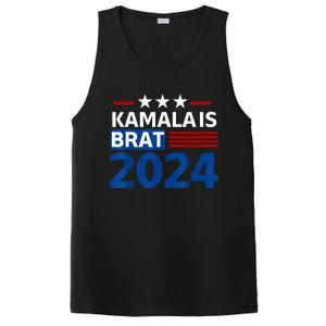 Kamala Is Brat Funny Quotes Feminist PosiCharge Competitor Tank