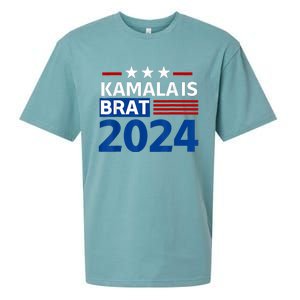 Kamala Is Brat Funny Quotes Feminist Sueded Cloud Jersey T-Shirt