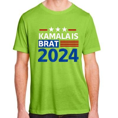 Kamala Is Brat Funny Quotes Feminist Women Girl Adult ChromaSoft Performance T-Shirt