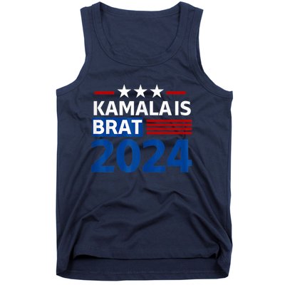 Kamala Is Brat Funny Quotes Feminist Women Girl Tank Top