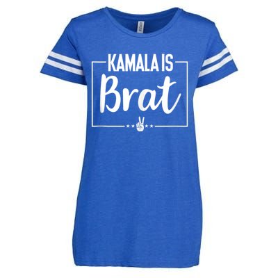 Kamala Is Brat Enza Ladies Jersey Football T-Shirt