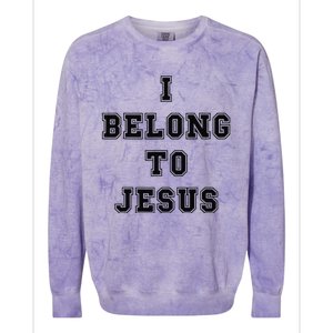 Kaka I Belong To Jesus Colorblast Crewneck Sweatshirt