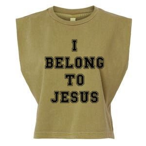 Kaka I Belong To Jesus Garment-Dyed Women's Muscle Tee