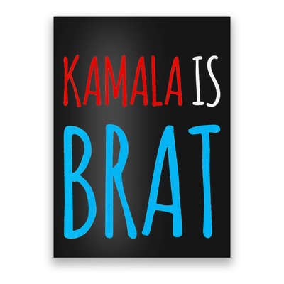 Kamala Is Brat V Neck Poster