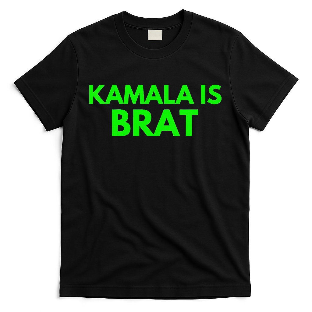 Kamala Is Brat V Neck T-Shirt