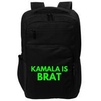 Kamala Is Brat V Neck Impact Tech Backpack