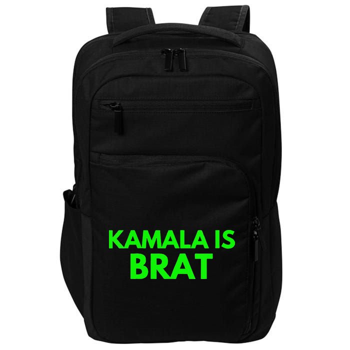 Kamala Is Brat V Neck Impact Tech Backpack
