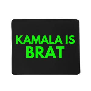 Kamala Is Brat V Neck Mousepad