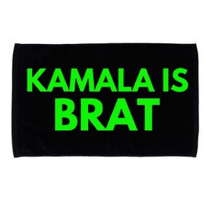 Kamala Is Brat V Neck Microfiber Hand Towel