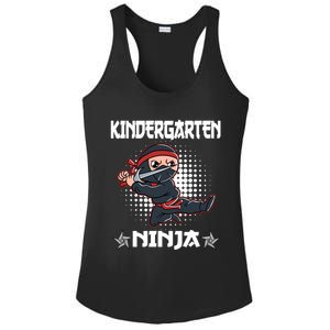 Kindergarten I Come Ninja Fighter Kindergarten Cool Gift Ladies PosiCharge Competitor Racerback Tank