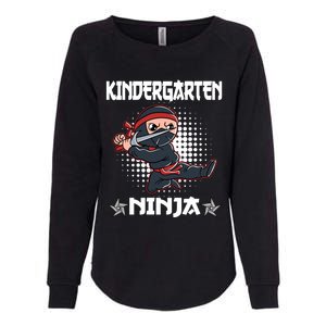 Kindergarten I Come Ninja Fighter Kindergarten Cool Gift Womens California Wash Sweatshirt