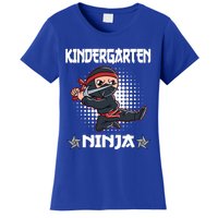 Kindergarten I Come Ninja Fighter Kindergarten Cool Gift Women's T-Shirt