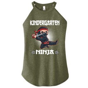 Kindergarten I Come Ninja Fighter Kindergarten Cool Gift Women's Perfect Tri Rocker Tank