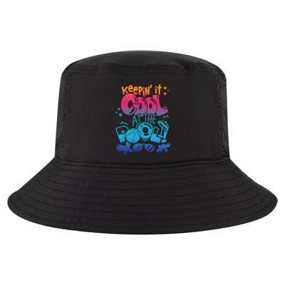 Keepin It Cool In The Pool Summer Vibes Matching Family Gift Cool Comfort Performance Bucket Hat
