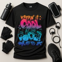 Keepin It Cool In The Pool Summer Vibes Matching Family Gift Performance Shirt