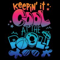 Keepin It Cool In The Pool Summer Vibes Matching Family Gift Impact Tech Backpack