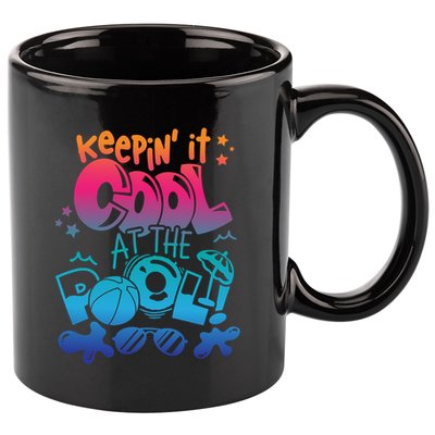 Keepin It Cool In The Pool Summer Vibes Matching Family Gift 11oz C Handle Ceramic Mug