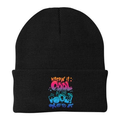 Keepin It Cool In The Pool Summer Vibes Matching Family Gift Beanie