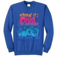 Keepin It Cool In The Pool Summer Vibes Matching Family Gift Sweatshirt