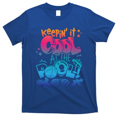 Keepin It Cool In The Pool Summer Vibes Matching Family Gift T-Shirt