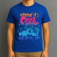 Keepin It Cool In The Pool Summer Vibes Matching Family Gift T-Shirt