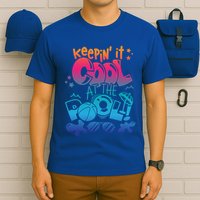 Keepin It Cool In The Pool Summer Vibes Matching Family Gift T-Shirt