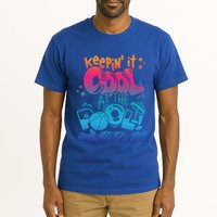 Keepin It Cool In The Pool Summer Vibes Matching Family Gift Tall T-Shirt