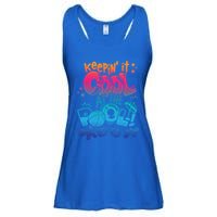 Keepin It Cool In The Pool Summer Vibes Matching Family Gift Ladies Essential Flowy Tank
