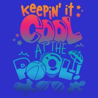 Keepin It Cool In The Pool Summer Vibes Matching Family Gift 16 in Basic Backpack