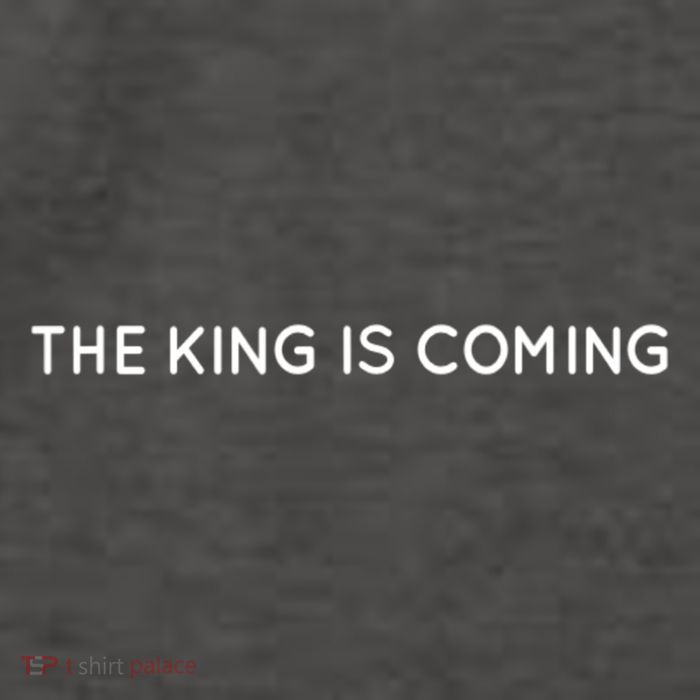 King Is Coming Jesus Is King Vector Backpack