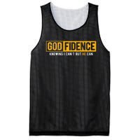 Knowing I Can't But He Can Christian Religious Jesus Mesh Reversible Basketball Jersey Tank