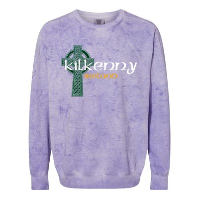 Kilkenny Ireland County Celtic Gaelic Football And Hurling Meaningful Gift Colorblast Crewneck Sweatshirt