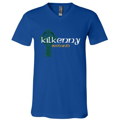 Kilkenny Ireland County Celtic Gaelic Football And Hurling Meaningful Gift V-Neck T-Shirt