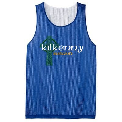 Kilkenny Ireland County Celtic Gaelic Football And Hurling Meaningful Gift Mesh Reversible Basketball Jersey Tank