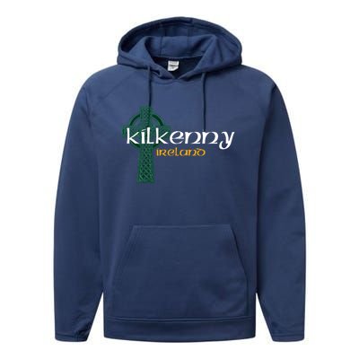 Kilkenny Ireland County Celtic Gaelic Football And Hurling Meaningful Gift Performance Fleece Hoodie