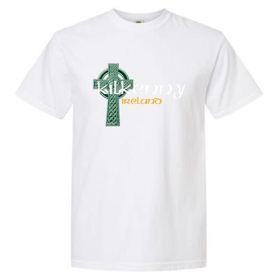 Kilkenny Ireland County Celtic Gaelic Football And Hurling Meaningful Gift Garment-Dyed Heavyweight T-Shirt