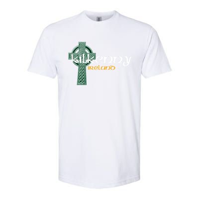 Kilkenny Ireland County Celtic Gaelic Football And Hurling Meaningful Gift Softstyle® CVC T-Shirt