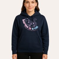 Karma Is Cat Purring In My Lap Cause It Loves Me Hoodie
