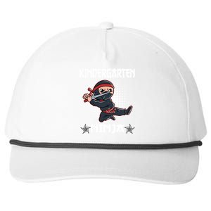 Kindergarten I Come Ninja Fighter Kindergarten Gift Snapback Five-Panel Rope Hat