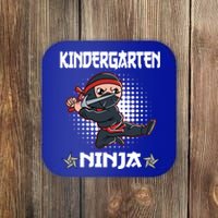 Kindergarten I Come Ninja Fighter Kindergarten Gift Coaster