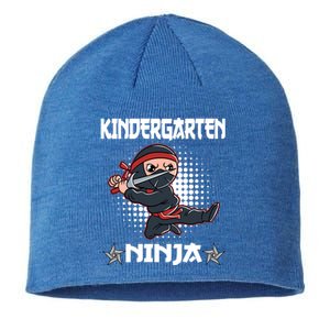 Kindergarten I Come Ninja Fighter Kindergarten Gift Sustainable Beanie