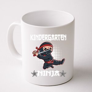 Kindergarten I Come Ninja Fighter Kindergarten Gift Coffee Mug