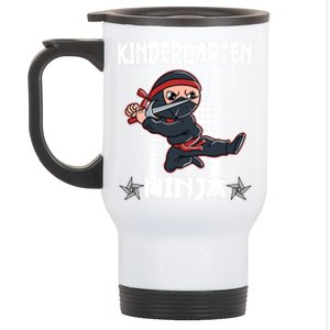 Kindergarten I Come Ninja Fighter Kindergarten Gift Stainless Steel Travel Mug