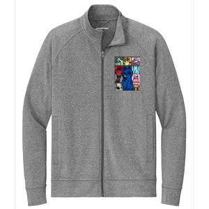 Karma Is Cat Cat Lover Stretch Full-Zip Cadet Jacket