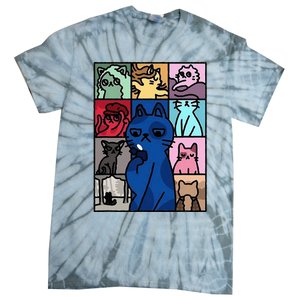 Karma Is Cat Cat Lover Tie-Dye T-Shirt